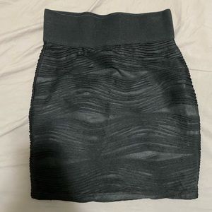Dynamite Short Black Skirt